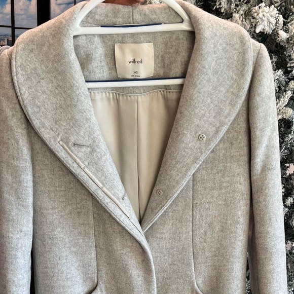 Aritzia Jackets & Coats Aritzia Wool Coat Xxs Poshmark